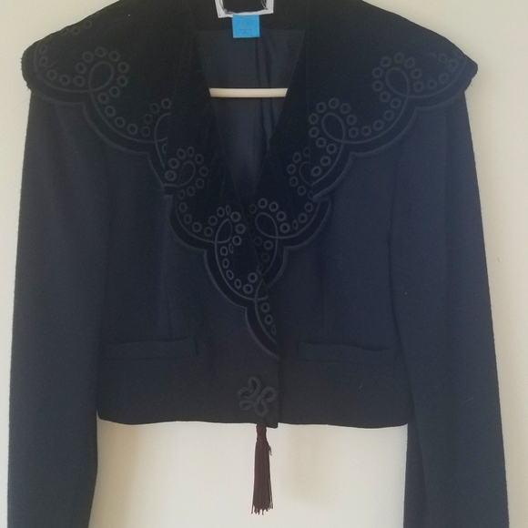 Vintage Designer Bolero Jacket - Picture 1 of 4
